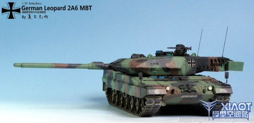 第2作 hb 1 35 德国陆军豹2a6主战坦克 军模制造厂 小t