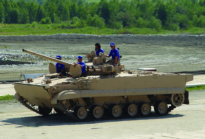 俄BMP-3战车出口量远超其国内装备数量