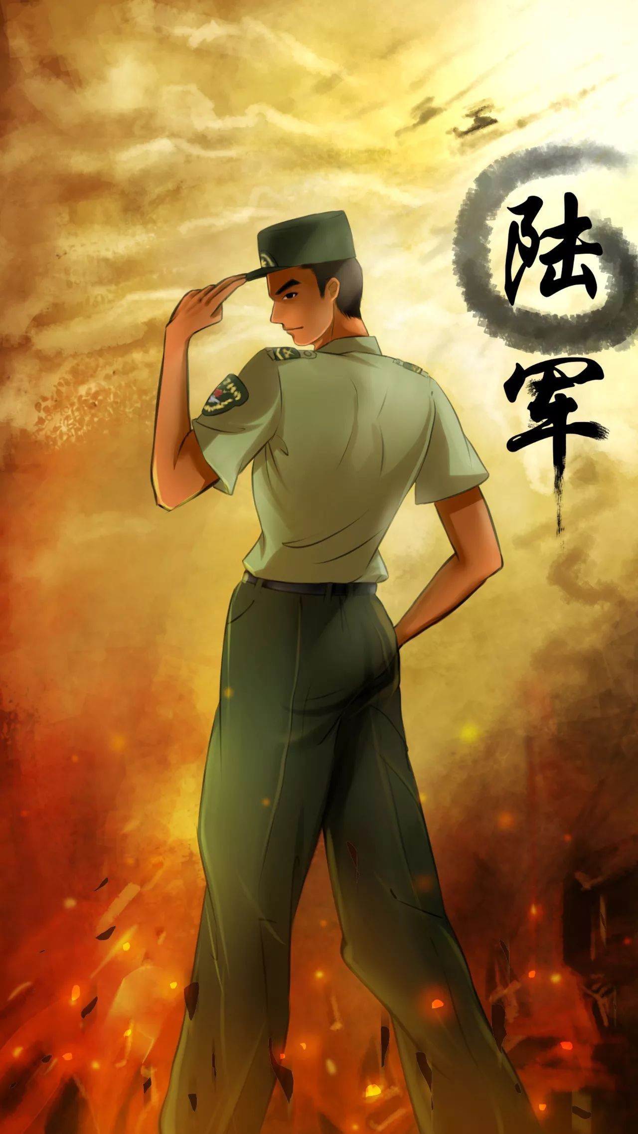 课间操|超酷炫!退伍老兵壁纸(无水印版)
